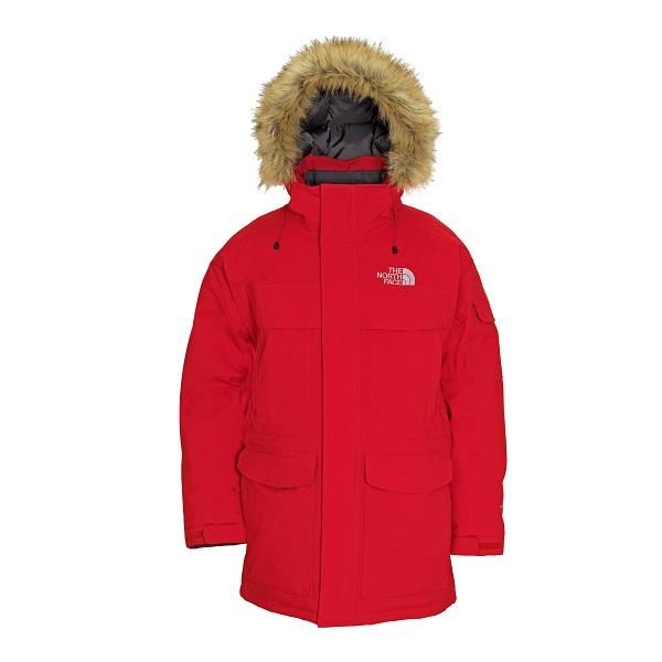 The North Face Mens McMurdo Parka, Red